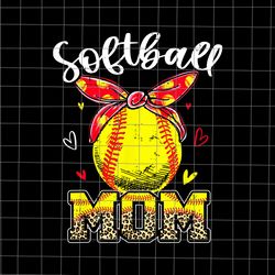 softball mom headband png, softball ball mother's day png, mama softball png, softball mom png