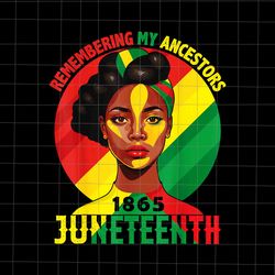 juneteenth remebering my ancestors black women png, juneteenth day png, juneteenth 1865 png