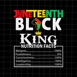 nutritional facts juneteenth 1865 black king black queen svg, juneteenth black king svg, juneteenth 1865 svg, nutritiona
