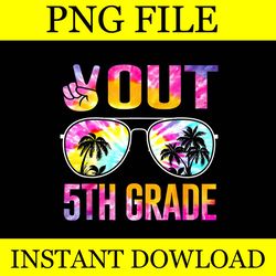 peace out 5th grade groovy happy last day of school png