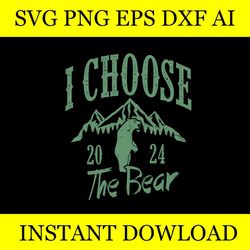 i choose the bear svg file