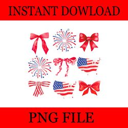 coquette bow 4th of july usa png, coquette bow png, independence day png