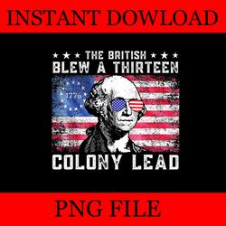 the british blew a thirteen colony lead 4th of july png