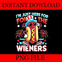 i'm just here for the wieners hot dog png