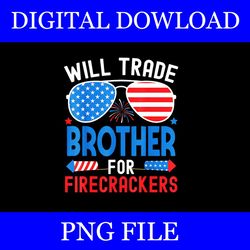 will trade brother for firecrackers png vector