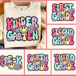 back to school bundle, kindergarten png, first day of school, first grade png, third grade png