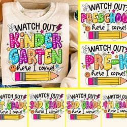 back to school bundle, kindergarten png, first day of school, school png