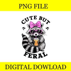 cute but feral funny colorful racoon with sunglasses racoon png