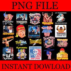 trumpamania png, let trumpamania run wild brother png, trumpamania 2024 png