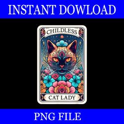 childless cat lady tarot png