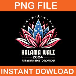 kamala walz 2024 for a brighter tomorrow png