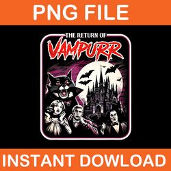 the return of vampurr cat halloween png