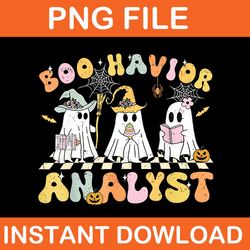 ghost boo havior analyst therapist bcba halloween png