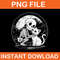 Skeleton Cat Skull Kitty Cute Goth Halloween PNG 0