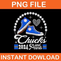 chucks and pearls i'm with her 2024 rocking png