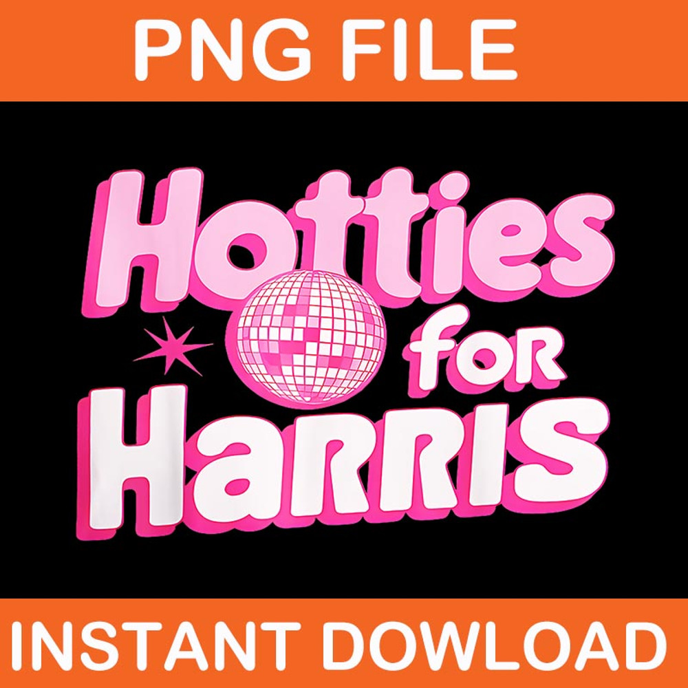 Hotties For Harris PNG 0