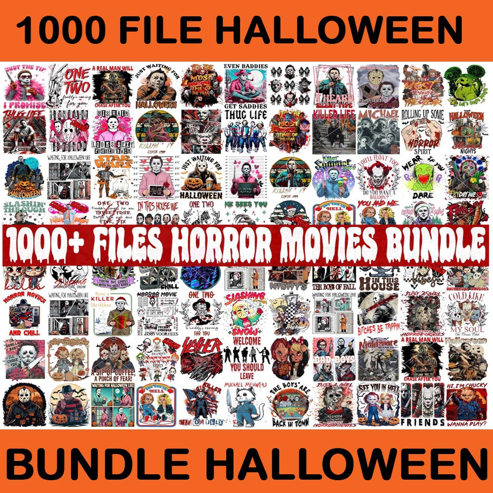 Bundle Halloween 1000 Villains Bundle Png Horror Movie Halloween Png Horror Movie Png 1