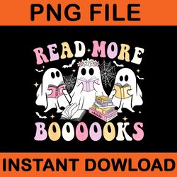 read more books ghost teachers halloween png
