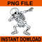 Dabbing Skeleton Spooky Dancing PNG 0