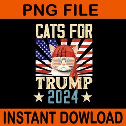 cat for trump 2024 png