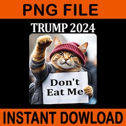 don't eat me cats for trump 2024 png