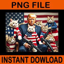 the cats trump vote 2024 america png