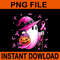 Pink Ghost Witch Breast Cancer Awareness Halloween PNG 0