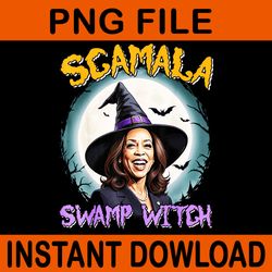scamala swamp witch kamala harris halloween png