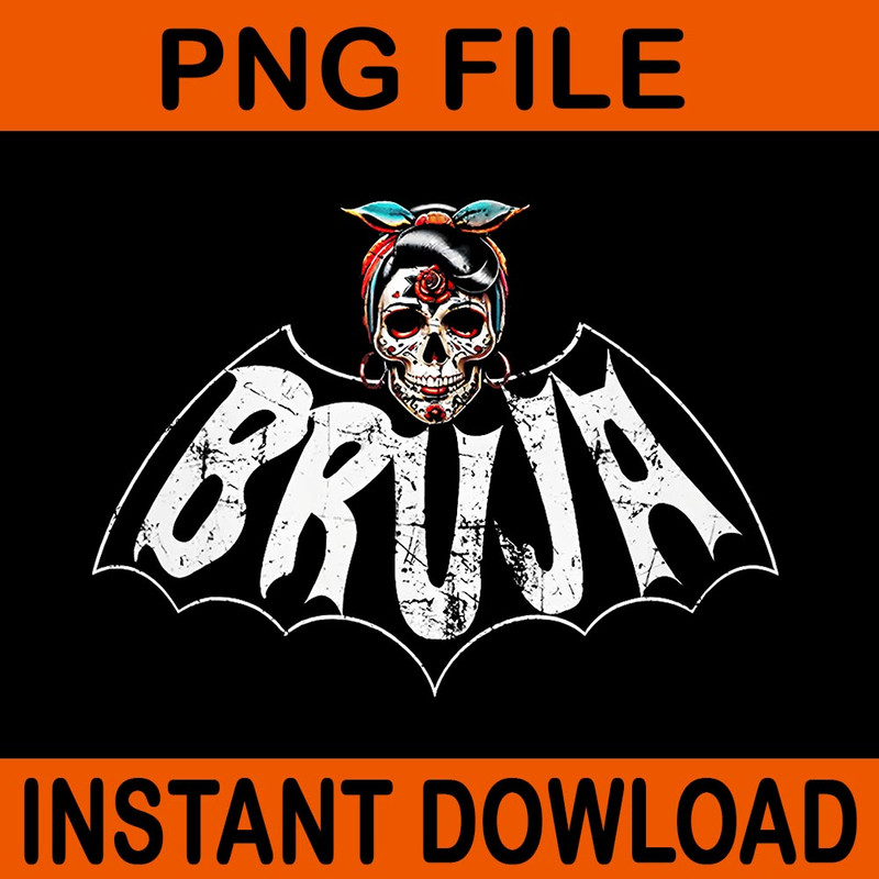 Bruja Bat Halloween PNG 0