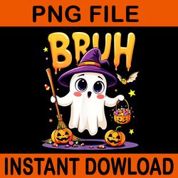 bruh ghost halloween trick or treat png