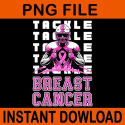 tackle football breast cancer awareness pink ribbon png