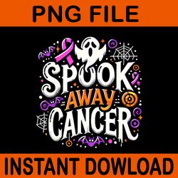 spook away cancer october halloween breast cancer awareness png
