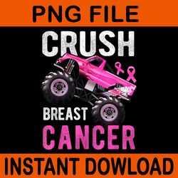 monster truck pink breast cancer awareness png