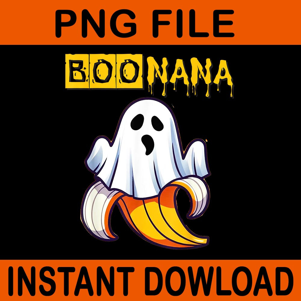 Boonana Ghost Halloween PNG 0