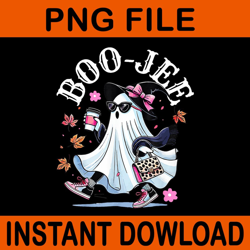 BooJee Ghost Halloween PNG 0