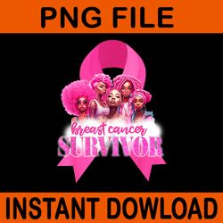 breast cancer awareness survivor black women melanin warrior png