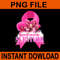 Breast Cancer Awareness Survivor Black Women Melanin Warrior PNG 0