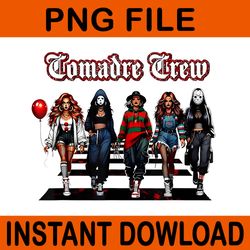 comadre crew girly horror movie character halloween png