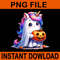 Unicorn Ghost Trick Or Treat Halloween PNG 0