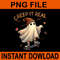 Creep It Real Halloween Cool Ghost Riding Skateboard PNG 0