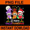 Happy Hallothanksmas Labubu Halloween Fall Christmas PNG 0