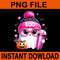 Cute Pink Ghost Boo Halloween PNG 0