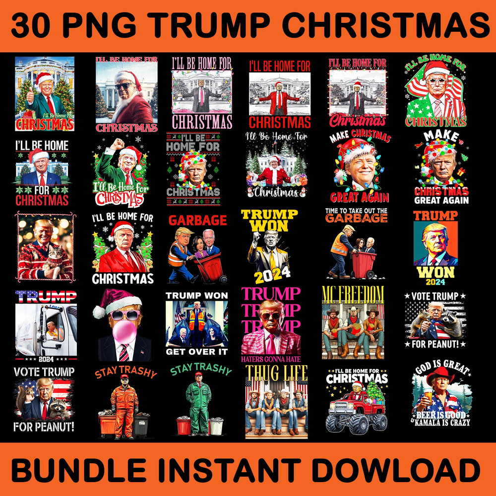 Trump Make Christmas Great Again PNG Trump Christmas PNG Trump Xmas PNG 0