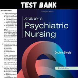 Keltner's Psychiatric Nursing 9th Edition by Debbie Steele Test Bank