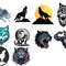 Wolf Bundle 10 Png File Wild Animals Dusk Wolf Sounds Wolf Paw Wolf Teeth Twilight Forest Animals Wolf Head Wol 0