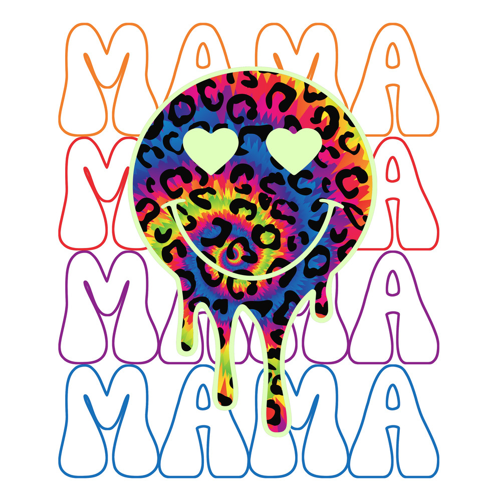 Mama Smile Png Retro Mama Sublimation Design Retro Smiley Face Collage Png Digital Downloadshirt Designs Happy Moth 0