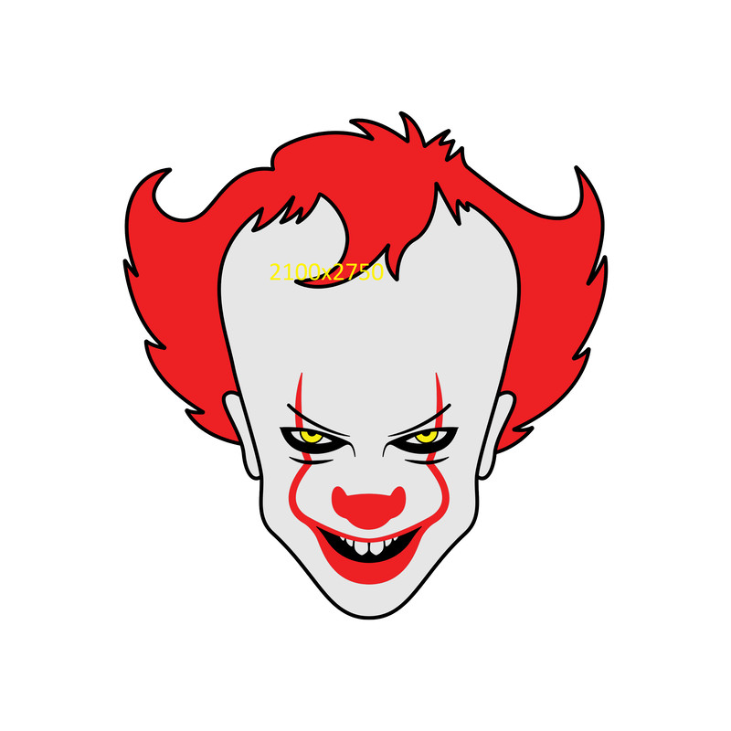Pennywise Face Halloween Ghost 1 Svg 4 Png FileHalloween Vector Pennywise Svg Horror Svg Pennywisee Costume Hallo 0