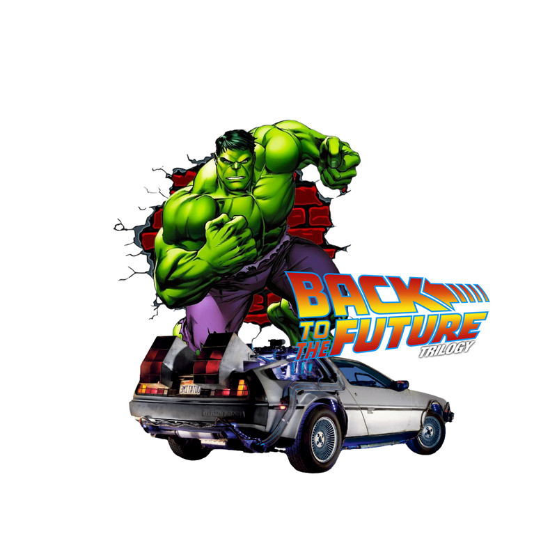 Hulk Png Journeys To The Futuresuperherogreen Hulk Hulk Fistbirthday Shirtback To The Future Cartime Machineretr 0