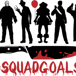 horror movie,squad goals goals, svg png,s svg files for cricut,halloween svg,chucky svg, pennywise svg,it movie svg,fred