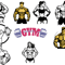 Gym 9 Png Bundle Filefitmes Gymhealthy Livingsports Clubfemale Fitnessbarbellmuscle Builderdecormale Bodybuilder 0